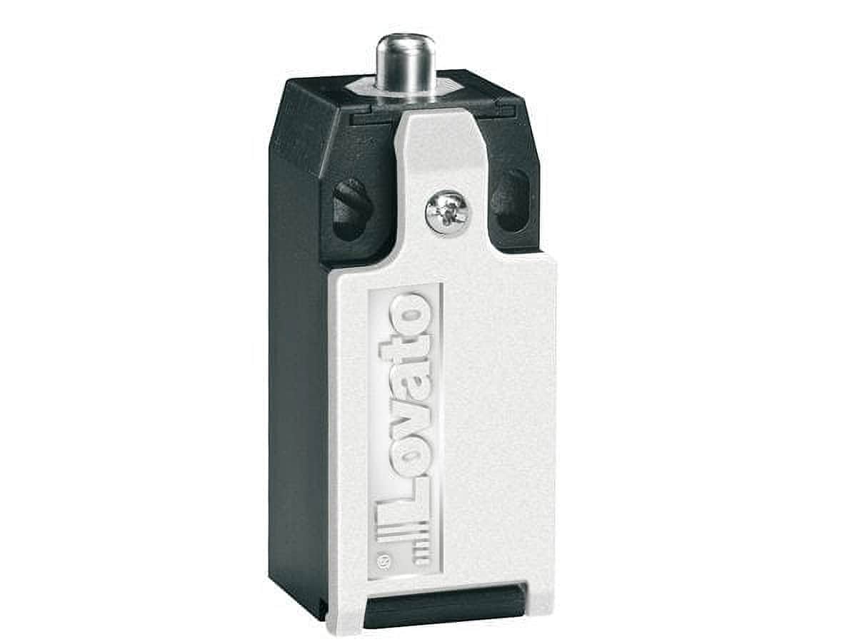 KMA1S11N-Lovato-electric-Interrupteurs-en-metal-de-position-a-poussoir-metallique-1NO-1NC-brusque-Acier-bouton KMA1S11N Lovato electric - Limit switch, K series, top push rod plunger, metal body, contacts 1NO+1NC - Image 1