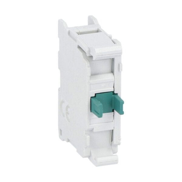 LPXC10-Lovato-electric-Bloc-contact-1NO-a-vis-Platinum-séries-chromed-plastic-Ø22mm