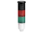 Tour lumineuse 2 couleurs 24VDC IP54 (vert et rouge) avec avertisseur sonore