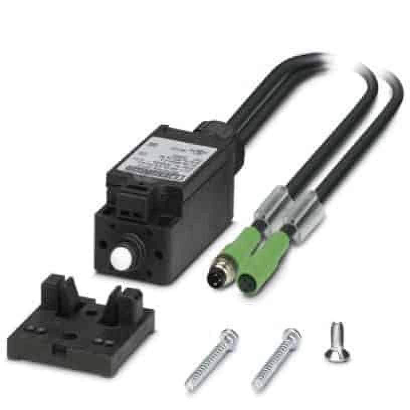 2702337 Industrial enclosure door switch with M8 plug, 0.6m cable - Image 1