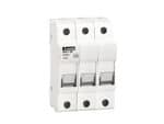 FB01F3P Lovato electric - 3 pole Fuse holder 600V 32A 10x38mm Closed