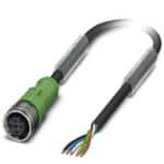 Phoenix Contact 1683374 - SAC-5P-10,0-PUR/M12FS - Câble pour capteurs/actionneurs