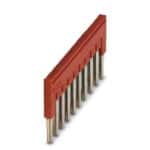 Pont enfichable pour bornier de 5mm, pont de 10 pôles, rouge