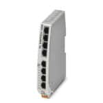 Commutateur Ethernet industriel - FL SWITCH 1008N - 8 ports RJ45, Ethernet 10/100 Mbps, Profinet, EtherNet/IP et Modbus TCP