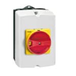 32A 600V lockable disconnect with enclosure