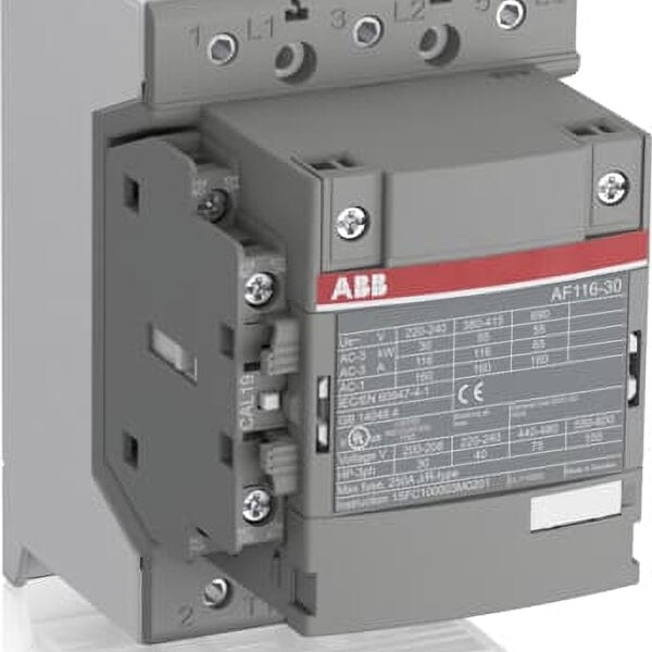 ABB AF116-30-11-13 | CTR,3P,104A,100-250VAC/DC,1/1 Contactor