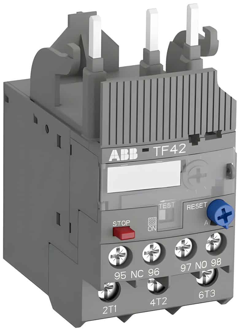 tf42-1-3-abb-relais-de-surcharge-thermique-1-0-1-3-a ABB TF42-5.7 | 1SAZ721201R1038 - Relais de surcharge thermique 4.2-5,7A contact 1NC-1NO 3P – Image 1