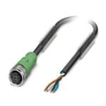 Phoenix Contact 1683002 - SAC-4P-10,0-PUR/M12FS - Câble pour capteurs/actionneurs