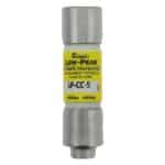 lp-cc-5-bussmann-eaton-lp-cc-fuse-class-cc-600vac-300vdc-5a-time-delay-cartridge-interrupting-rating-of-200-ka-at-600-vac-20-ka-at-300-vdc