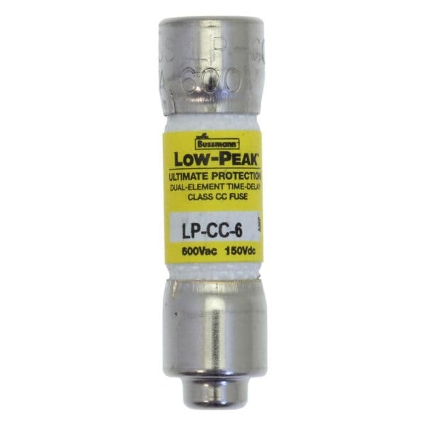 lp-cc-6-bussmann-eaton-fusible-lp-cc-classe-cc-600vac-300vdc-6a-temporise-capsule-pouvoir-de-coupure-de-200-ka-600-v-ca-20-ka-300-v-cc